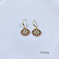 Nyssa Floral Tassel Earrings [R713DBOK]