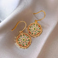 Nyssa Floral Tassel Earrings [G0IUQGRH]