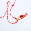 Ocean Fish Pendant Cord Necklace [AUWLIG69]