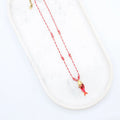 Ocean Fish Pendant Cord Necklace [XINAHB72]