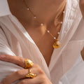 Ocean Shell Pendant Necklace [SDZNU297]