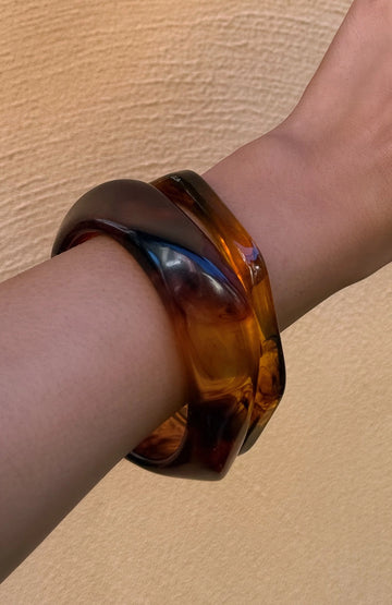 Missy Jewelry Odessa Tortoise Bangle Set