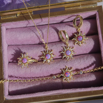 Opal Star Pendant Necklace [6ZBBXR2E]