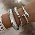 Open Cuff Bangle Bracelet [9P8EMVF5]
