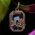 Openable Photo Locket Pendant Necklace [05LI1Q5B]