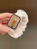 Organza Scrunchie Apple Watch Band [G4TEG08X]