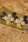 Ornate Floral Drop Earrings [4E5933JK]