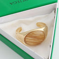 Oval Citrine Gold Ring [7U3W5NRM]