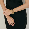 Oval Citrine Gold Ring [07JU9NLI]
