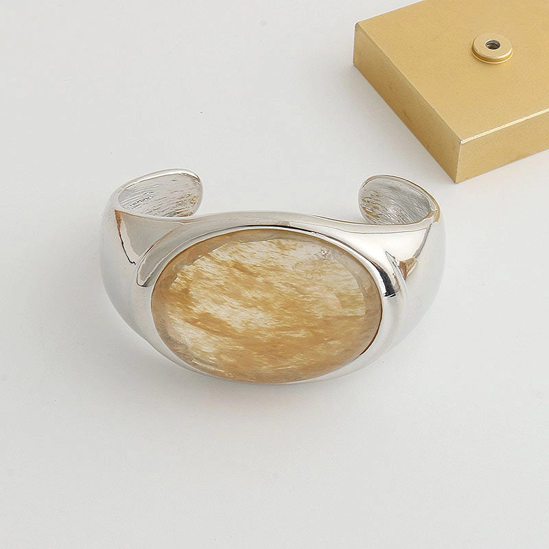 Oval Citrine Gold Ring [TN4GXGF5]