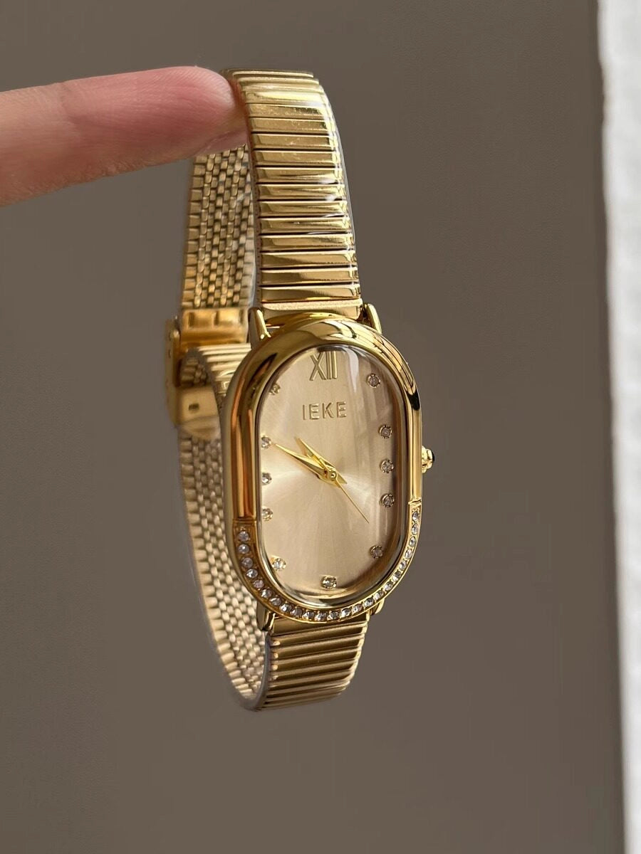 Oval Dial Bracelet Watch [3MPNPIBV]