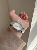 Oval Dial Bracelet Watch [WXODO8SF]