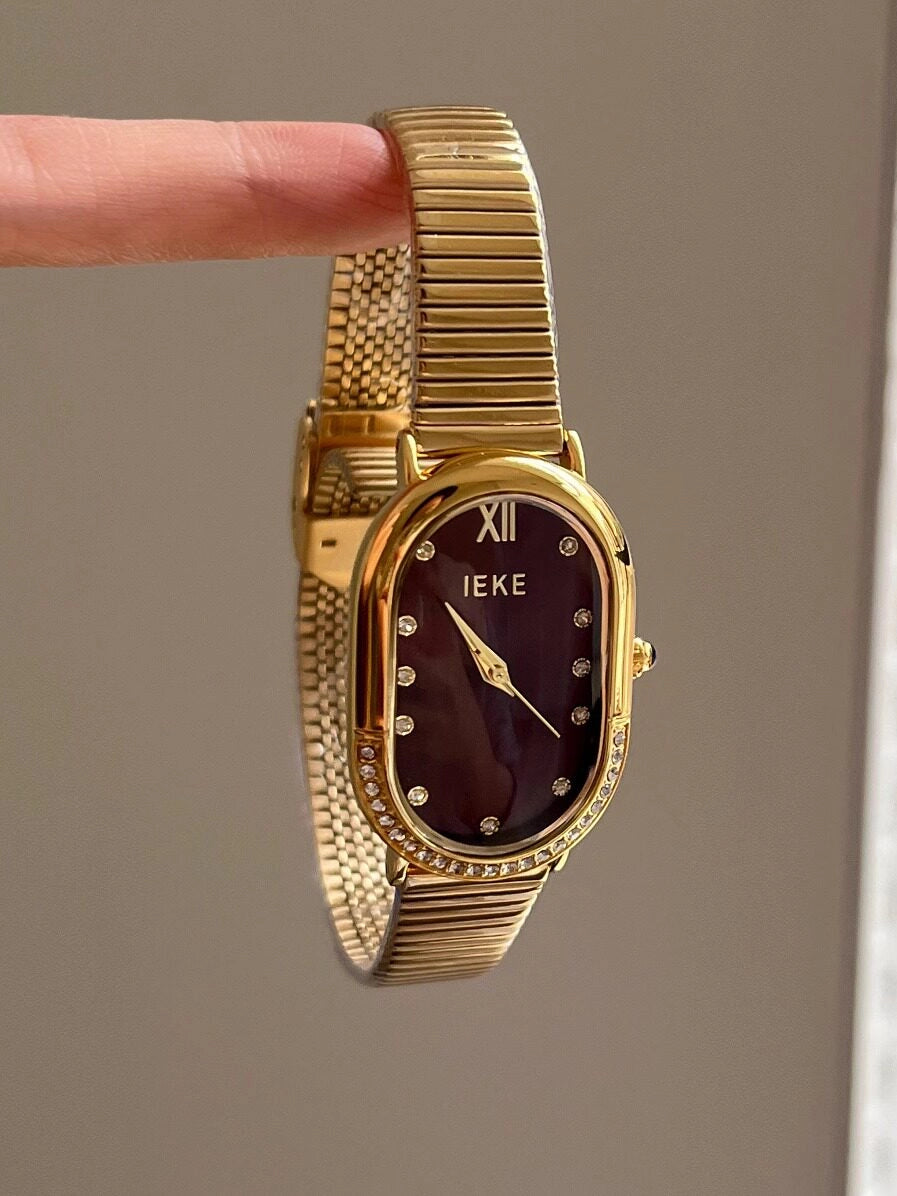 Oval Dial Bracelet Watch [3MPNPIBV]