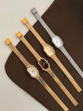 Oval Dial Bracelet Watch [VIYHGAR6]