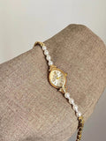 Oval Pearl Bracelet Watch [P7AUX5YQ]