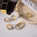 Paperclip Link Gold Ring [LLTEOJ65]