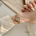Parnika Gold Rectangle Watch [5YBGV1CU]