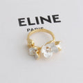 Pear Blossom Open Ring [TA8R8WB6]