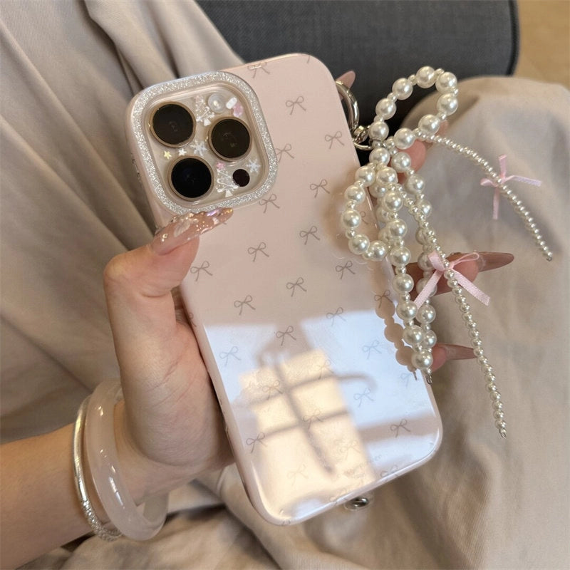Pearl Bowknot iPhone Case [TPCFDCBZ]