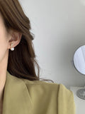 Pearl Bowknot Stud Earrings [5IJEZ3E3]