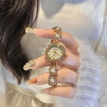 Pearl Bracelet Watch [XCWTYEJL]