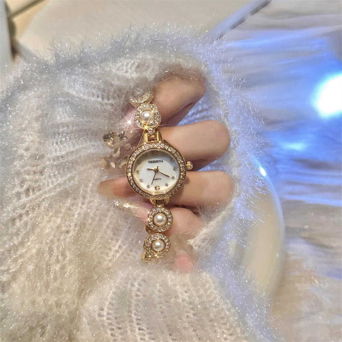 Pearl Bracelet Watch [GQZNL4UQ]