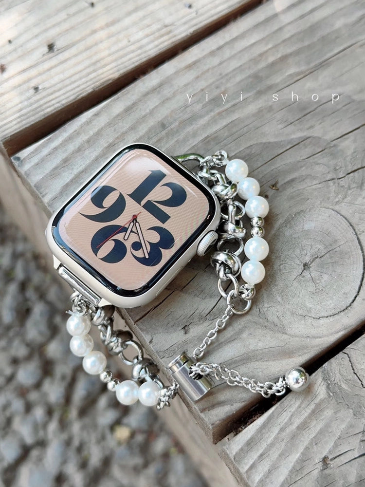 Pearl Chain Apple Watch Strap [Y2E1S136]