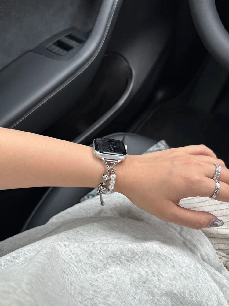 Pearl Chain Apple Watch Strap [5EJRWOL9]