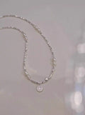 Pearl Heart Pendant Necklace [XBP8EZ2I]