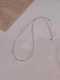 Pearl Heart Pendant Necklace [WZKXWRI3]