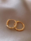 Pearl Hoop Earrings [9CC8SR68]