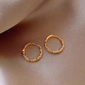 Pearl Hoop Earrings [LCPTOYDS]