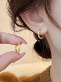Pearl Hoop Earrings [3ZLLWHTI]
