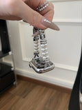 Pearl Knot Metal Watch Strap [EJVUTDUD]