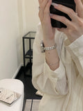 Pearl Knot Metal Watch Strap [GGEPN3JZ]