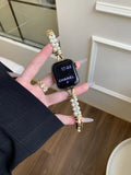 Pearl Knot Metal Watch Strap [NMK1FRDN]