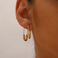 Pearl Pin Chain Necklace [83KW33N9]