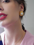 Pearl Woven Clip-On Earrings [64M2OGK6]