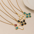 Pebble Cross Pendant Necklace [21GRD161]