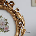 Perl Gilded Oval Frame [3KYGNHE3]