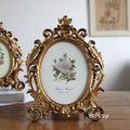 Perl Gilded Oval Frame [BBVRL64V]