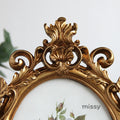 Perl Gilded Oval Frame [2F8MMZET]