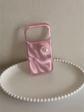 Pink Liquid Sand Phone Case [C0LZXPQV]