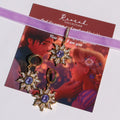 Purple Zircon Star Pendant Necklace [YH2IQWC7]