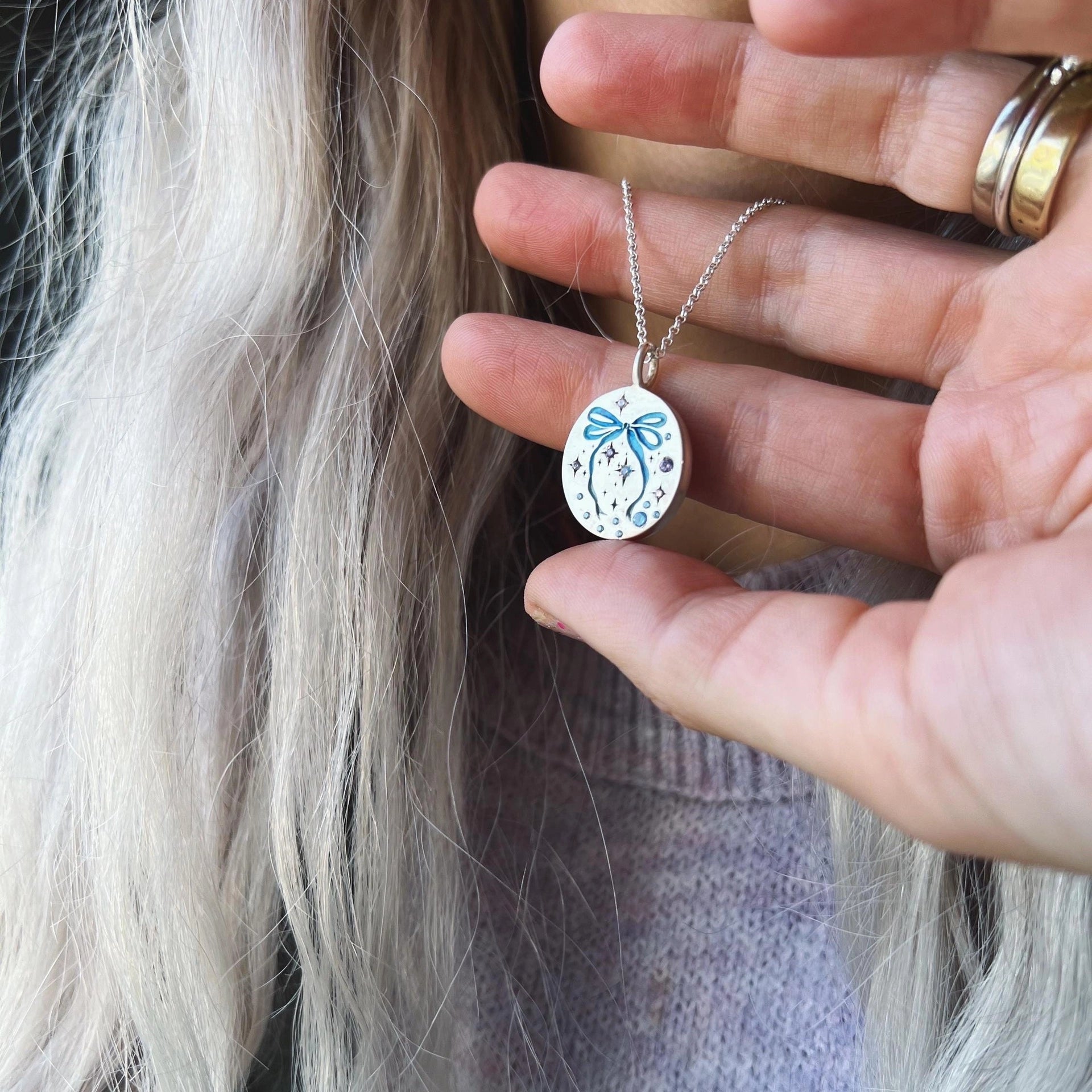 Rabbit Element Pendant Necklace [Y1LJC6ZF]