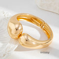 Reid Irregular Water Drop Cuff [CLMUVA19]