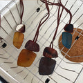 Remmi Abstract Resin Necklace [HOYJPKSM]