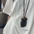 Remmi Abstract Resin Necklace [9RA7KHBH]