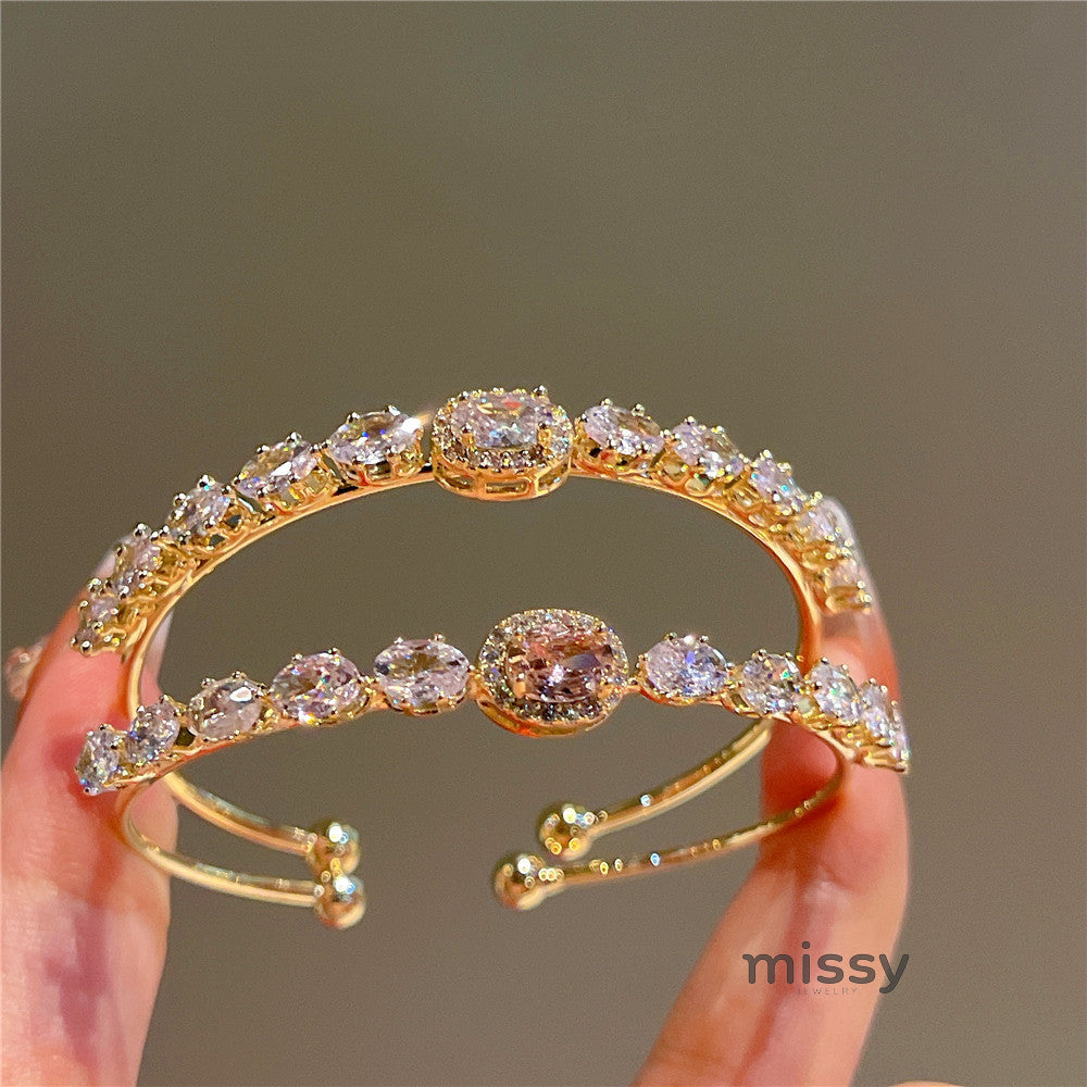Remmington Zircon Duo Bracelet [RYNK4O4E]
