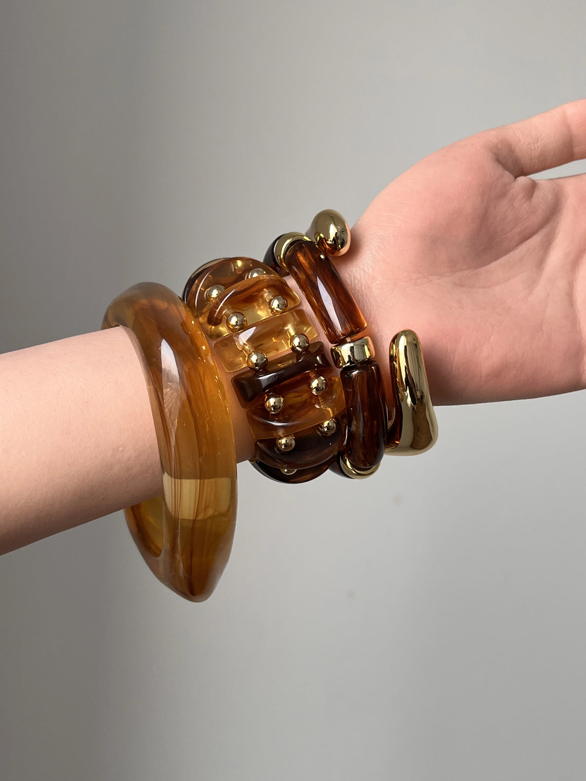Resin Bead Bracelet [5Q1MOTVL]